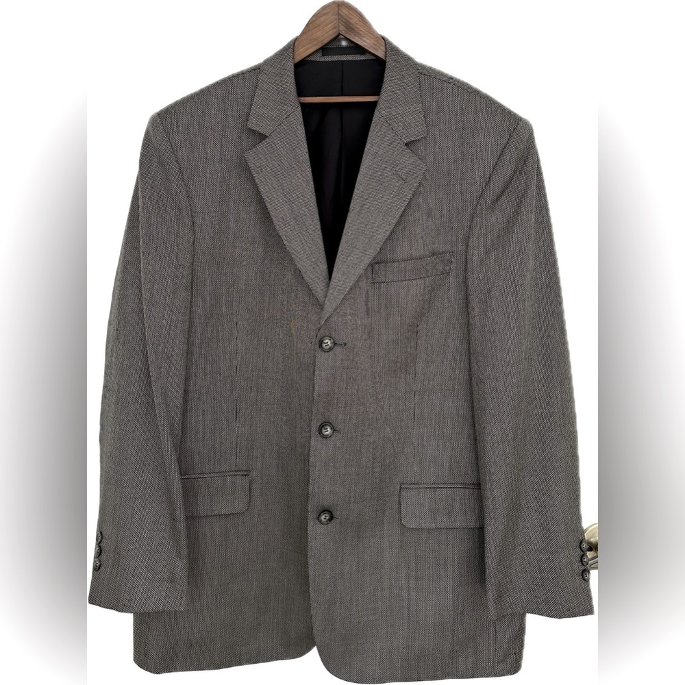 CAMBRIDGE Wool & Silk Mens Tailored Jacket EUC